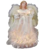 Kurt Adler Finials-Ivory Angel Light Up Christmas Tree Topper Decoration 12 Inches Tall Ul1085 New
