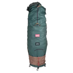 Northlight Tree Storage-Large Adjustable Upright Christmas Tree Protective Storage Bag W/ 2 Way Rolling - Hold Up To 9' Trees
