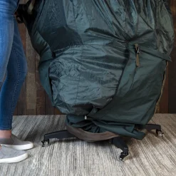Northlight Tree Storage-Large Adjustable Upright Christmas Tree Protective Storage Bag W/ 2 Way Rolling - Hold Up To 9' Trees