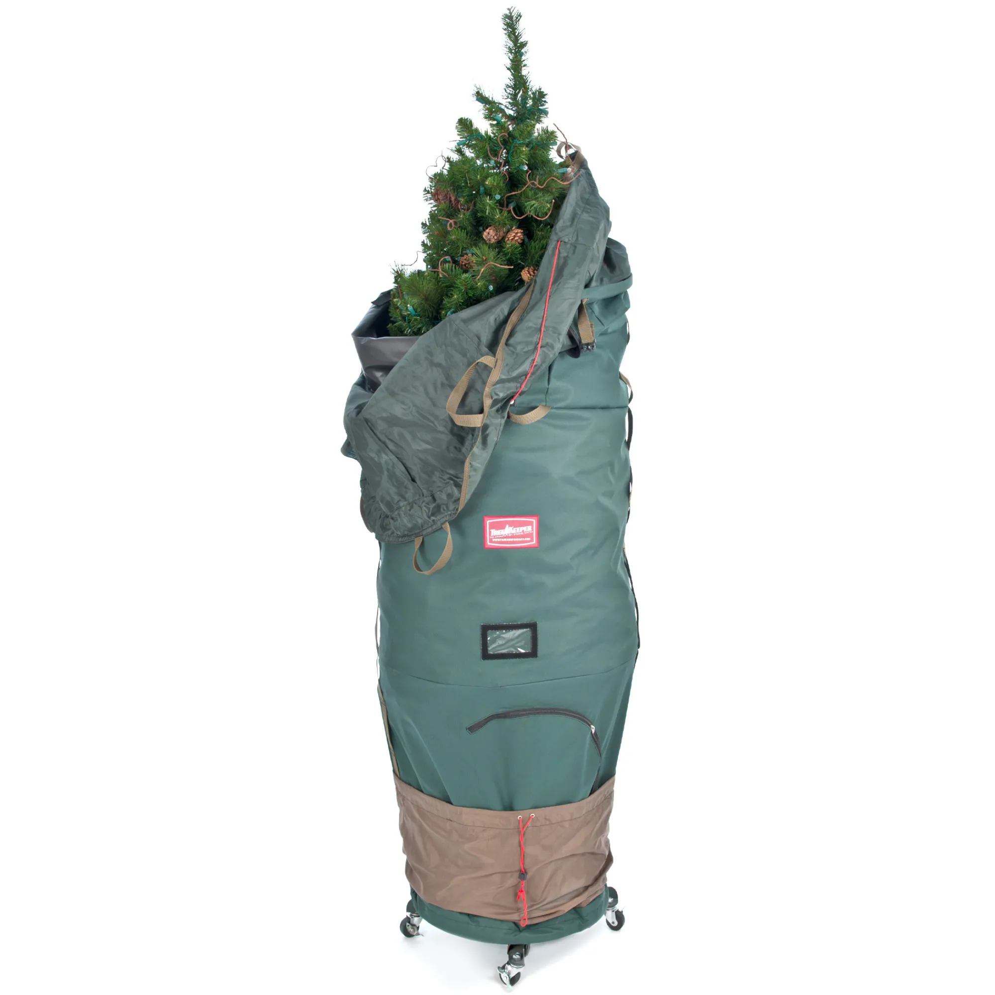 Northlight Tree Storage-Patented Medium Upright Tree Storage Bag With 2 Way- Up To 7Ft Tree