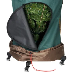 Northlight Tree Storage-Patented Medium Upright Tree Storage Bag With 2 Way- Up To 7Ft Tree