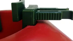 Northlight Real Tree Stands-Red Christmas Tree Stand With Clamping System - For Live Trees Up To 10'