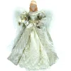 Home and Holiday Shops Finials-Santa's Workshop Silver Elegance Angel Christmas Tree Topper 16 Inch