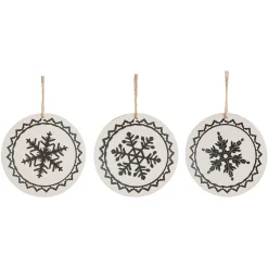 Gallerie II Snowflake-Snowflake Silhouettes Decor Decoration Ornaments, A/3