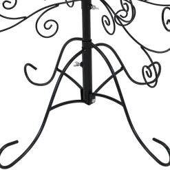 Sunnydaze Decor Unlit-Sunnydaze Indoor Metal Noelle Christmas Holiday Ornament Craft Bauble Tree Holder Display - 60