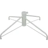 Northlight Artificial Tree Stands-White Metal Christmas Tree Stand For 12' Artificial Trees