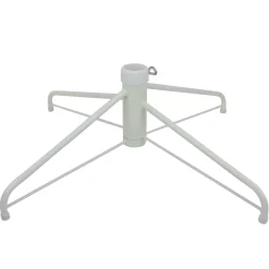 Northlight Artificial Tree Stands-White Metal Christmas Tree Stand For 12' Artificial Trees