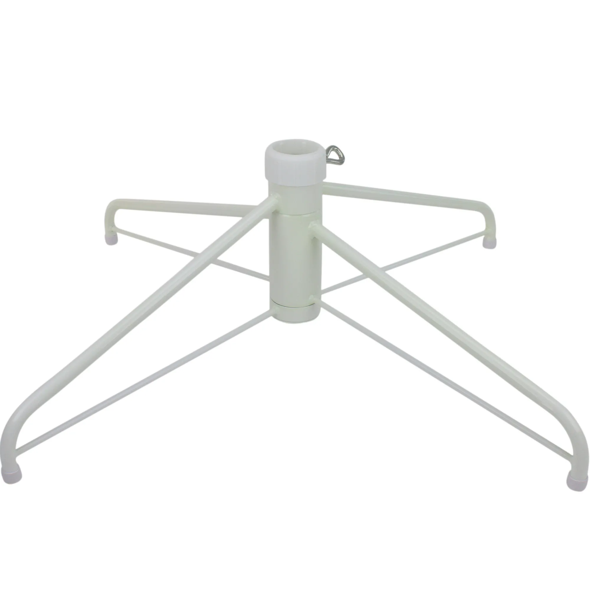 Northlight Artificial Tree Stands-White Metal Christmas Tree Stand For 12' Artificial Trees
