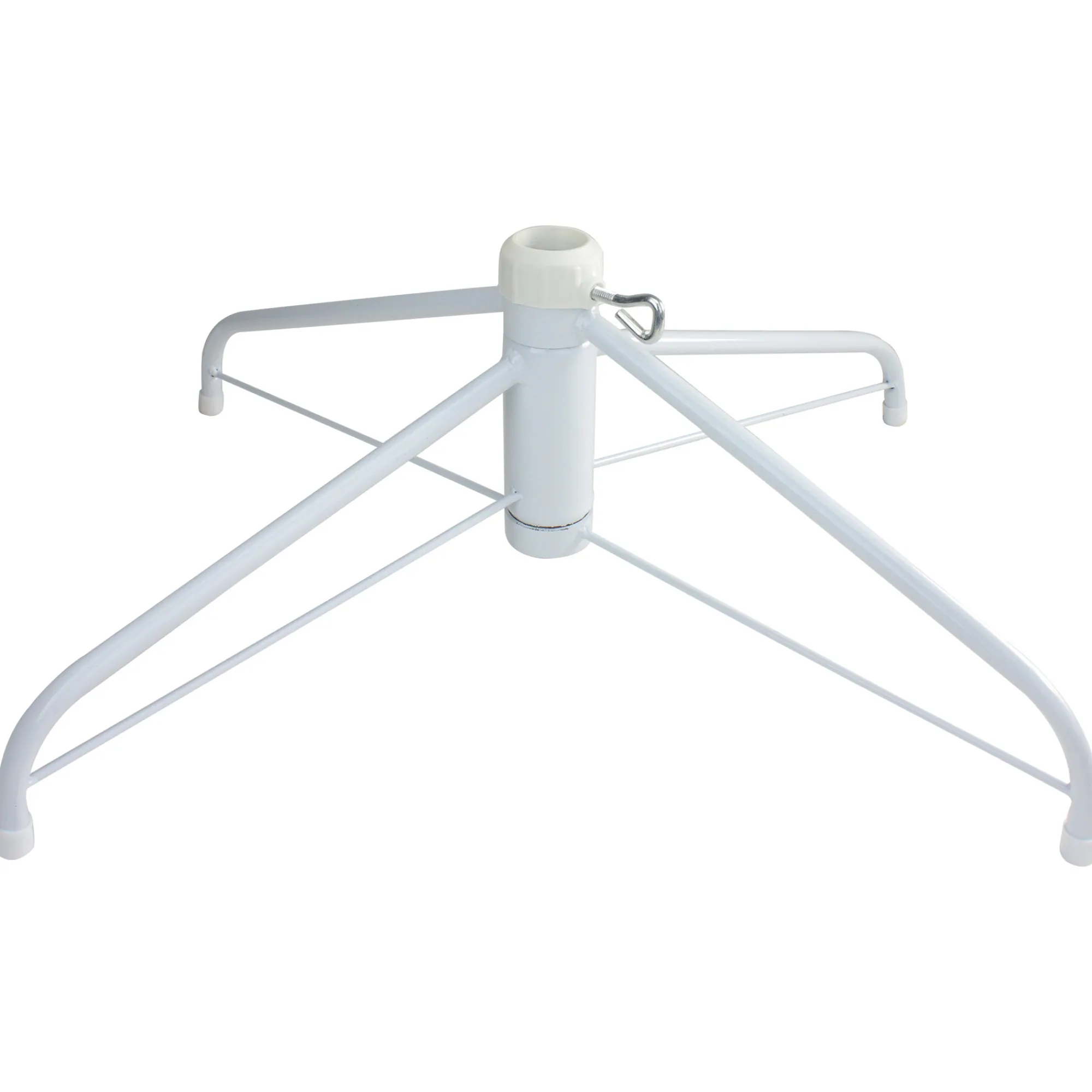 Northlight Artificial Tree Stands-White Metal Christmas Tree Stand For 6.5'-7.5' Artificial Trees